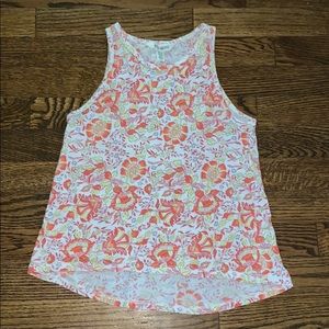 Girls billabong floral tank